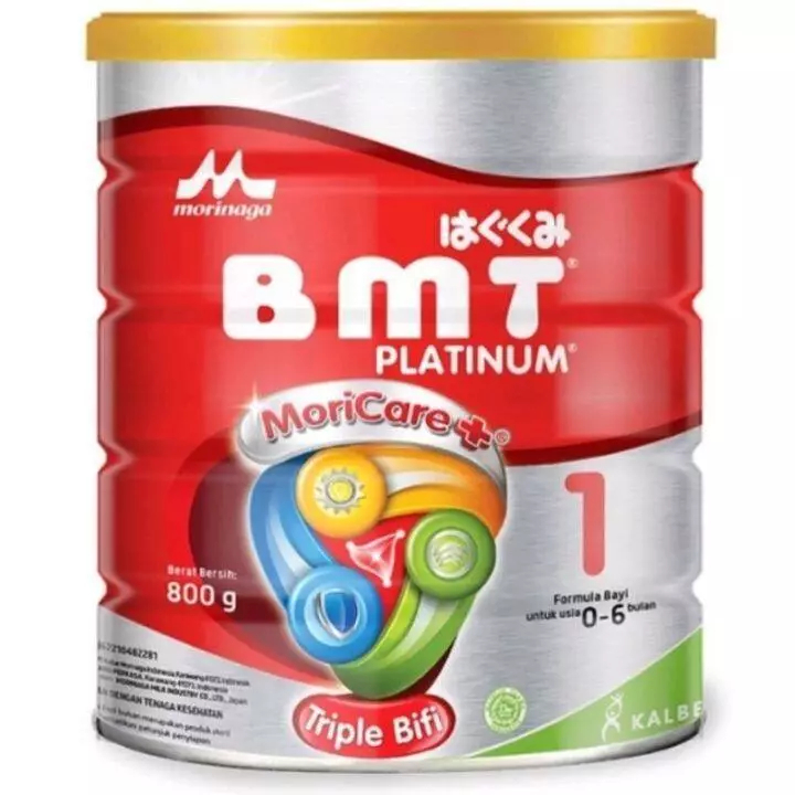 

MORINAGA BMT PLATINUM 800 GRAM USIA 0-6 BULAN