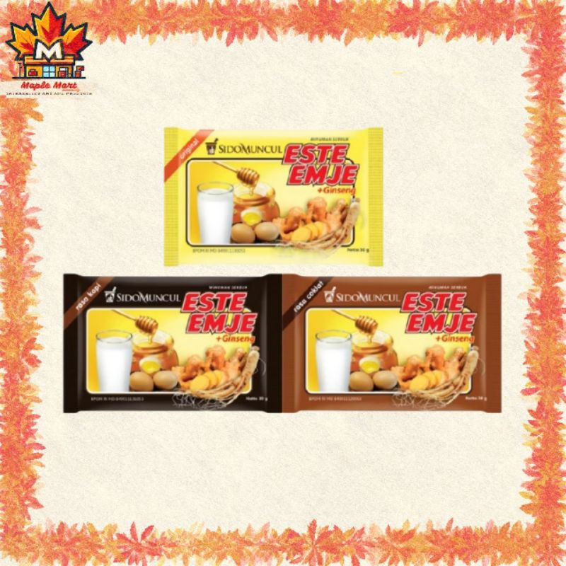 

MM - STMJ ESTE EMJE + Gingseng SIDOMUNCUL (1 Sachet)