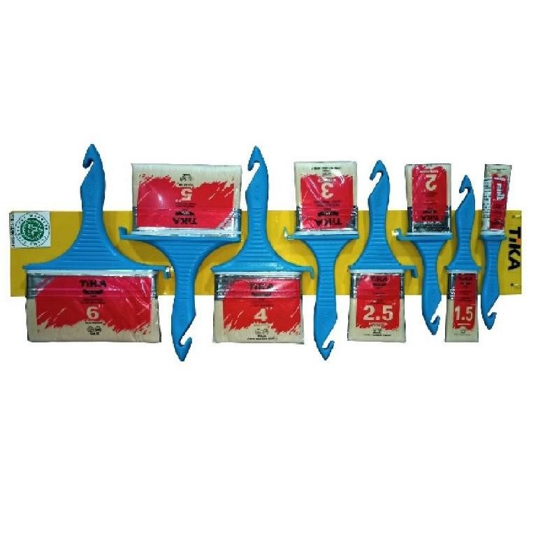 

Kuas TIKA/TIKA Brush / Kuas INDACO / Kuas Cat Tembok 1 inch / 1.5 inch / 2 inch / 2.5 inch / 3 inch / 4 inch / 5 inch / 6 inch
