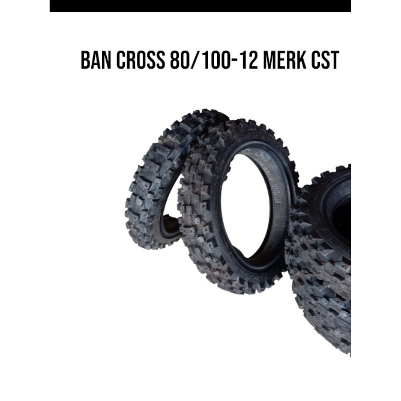 Ban Cross ring 12 merk Cst,UK 80/100-12