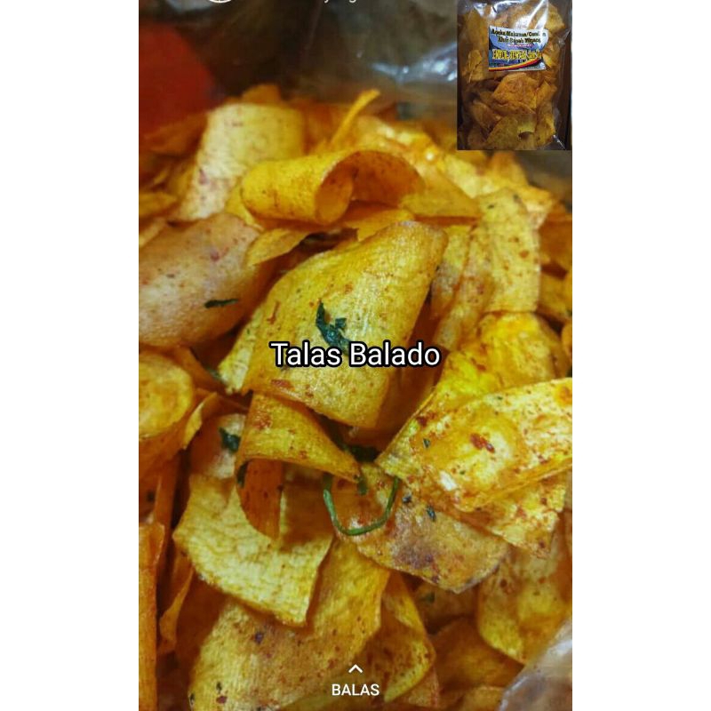 

Keripik Talas Balado Khas Minang