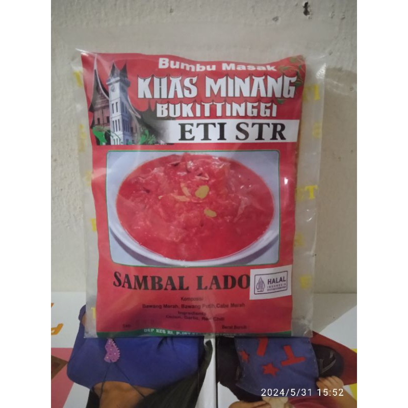 

Sambalado Merah Hj Eti STR