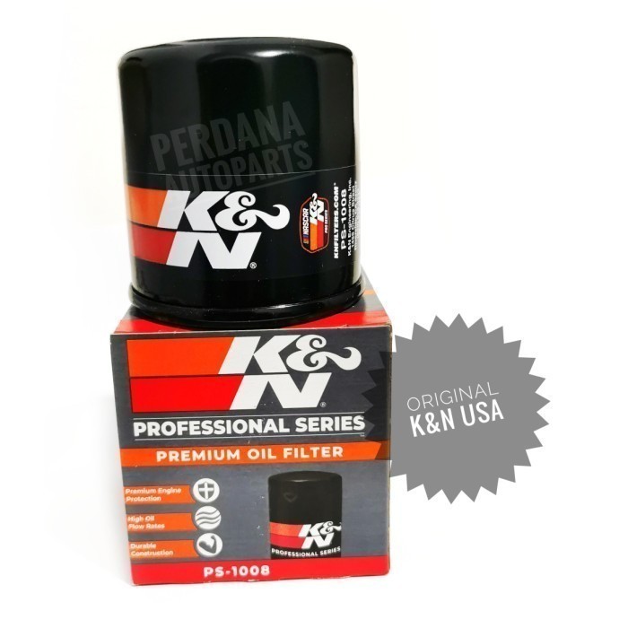 Filter Oli K&N PS-1008 Mazda 2, Mazda 3, Mazda 6, Mazda CX5, Mazda CX3, Nissan Xtrail, Subaru Forest