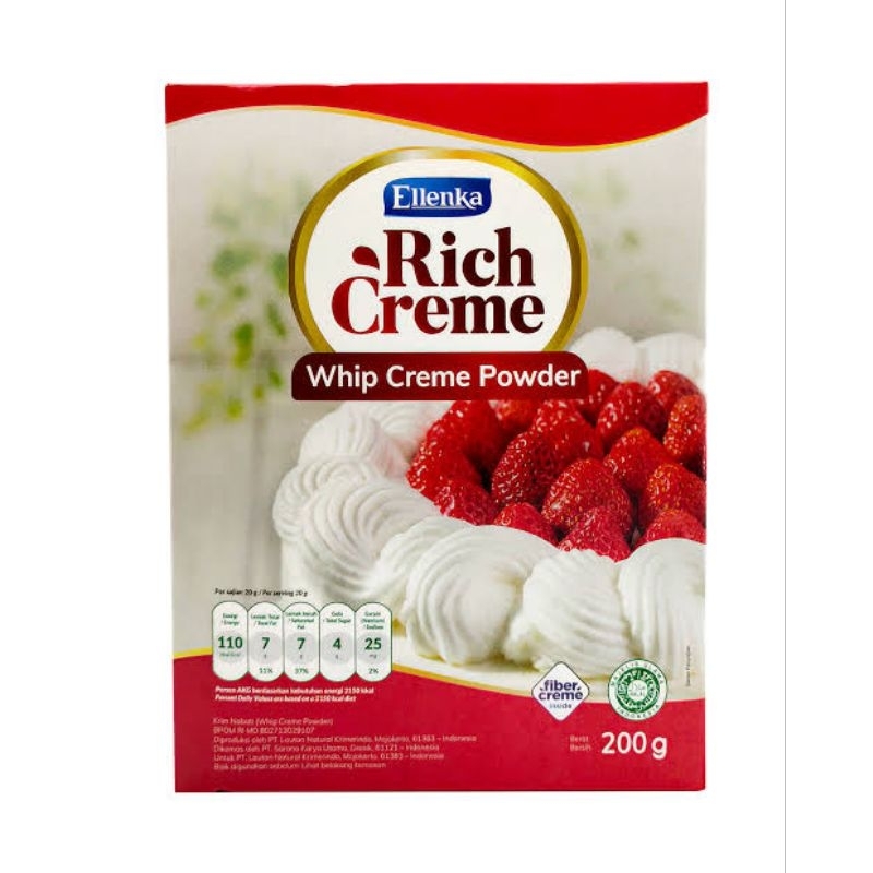 

Bubuk rich creme whip powder 200g LNk