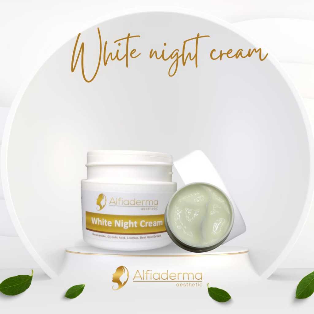 ALFIADERMA WHITE NIGHT CREAM / GLOW NIGHT CREAM