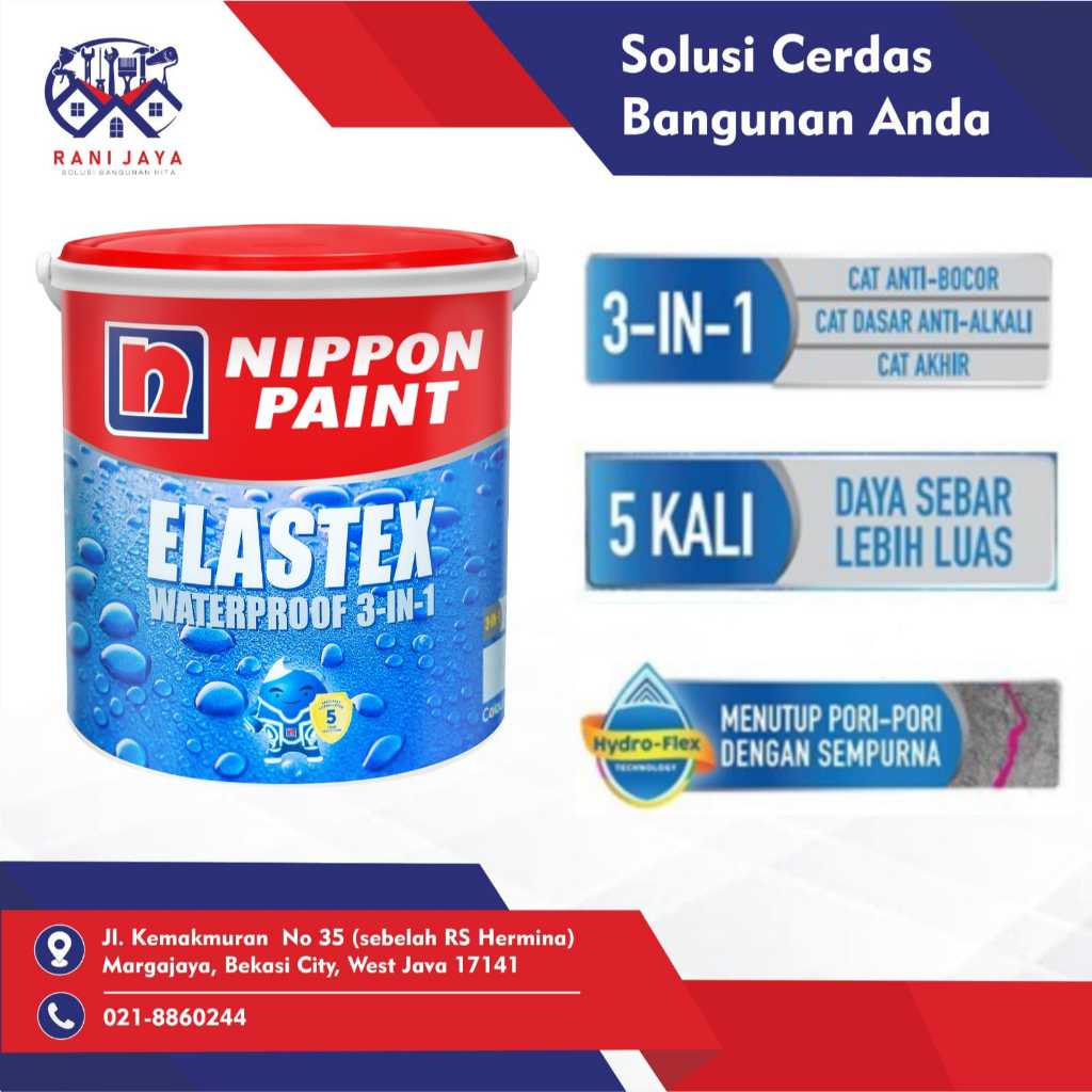 CAT PELAPIS NIPPON ELASTEX 4 Kg - ABU MUDA