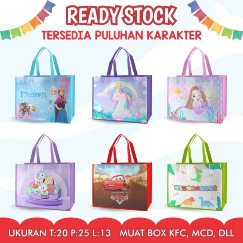 

FARIN - TAS ULTAH / TAS ULANG TAHUN / TAS GOODIE BAG BINGKISAN SNACK BIRTHDAY