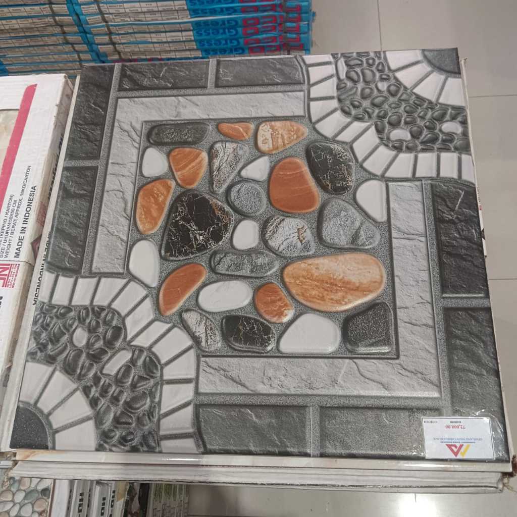 Keramik 50x50 gemilang caribian black