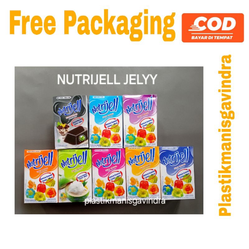 

Nutrijell jely coklat,melon,mangga,anggur,cincau,blueberry,kelapa kopyor