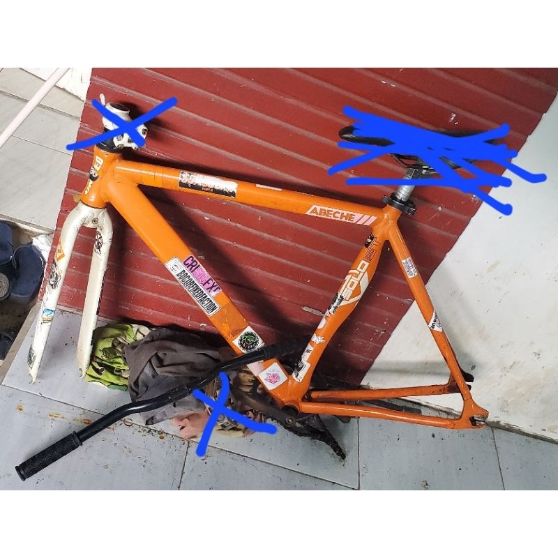frameset only soloist 77 alloy original
