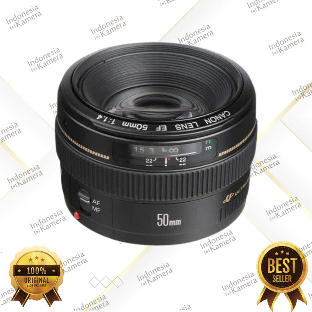 LENSA FIX CANON 50MM F1.4 CANON SECOND & NEW