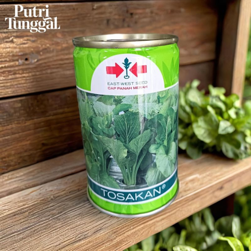 Tosakan Benih sayur hijau original panah merah