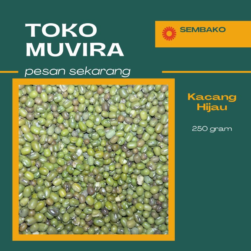 

Kacang Hijau Segar 250 gram, Bandung