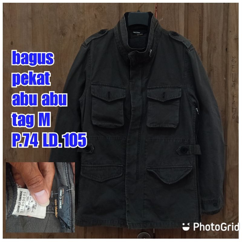 jaket parka army military m65 fashion kanvas came