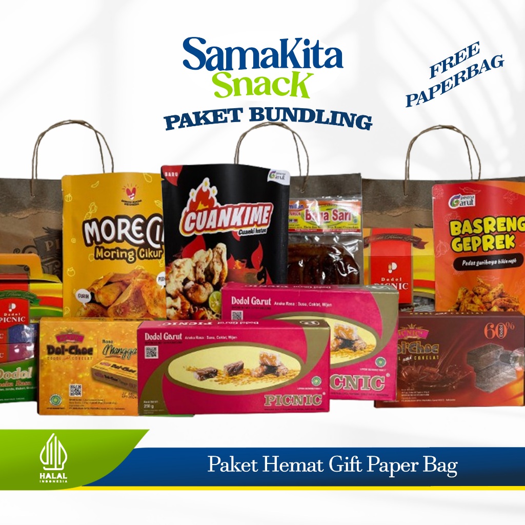 

Hampers Parcel Bingkisan Gift Snack Cemilan Murah Valentine Lebaran Ramadhan - SamaKita Snack Gift