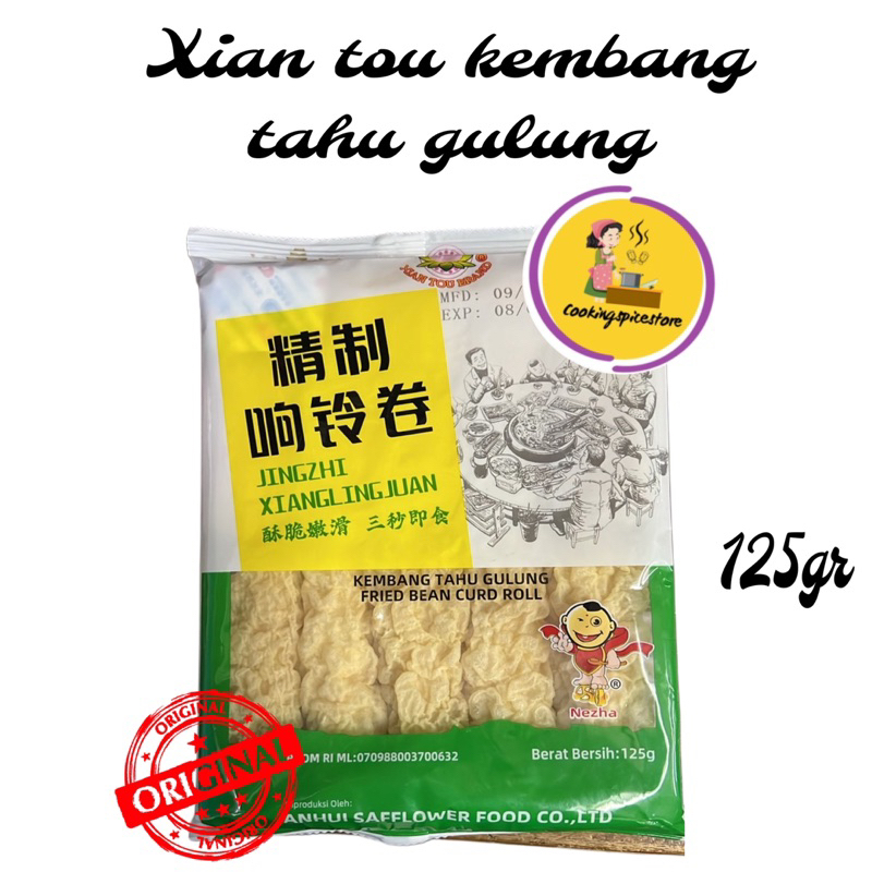 

Xian Tou Kembang Tahu Gulung / Fried Bean Curd Roll 125g
