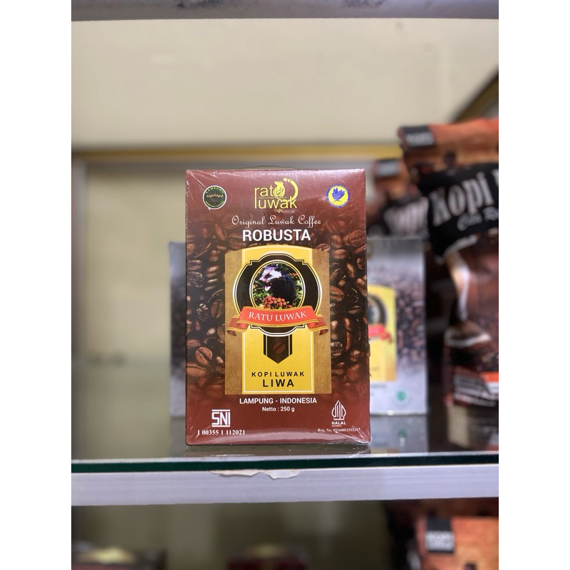 

Ratu Luwak - Kopi Luwak Robusta asli Lampung Barat