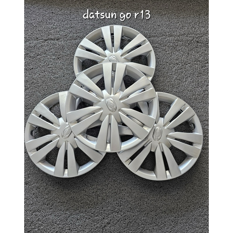 Wheeldop Wildop Datsun Go R13 Original Tutup Velg T120SS Futura Grandmax L300 New Carry Hiace APV Tr