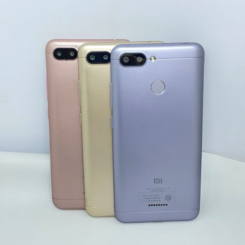 Xiaomi | Redmi 6 4 64GB Xiaomi  Redmi 6 3 32GB Hp Second  Normal