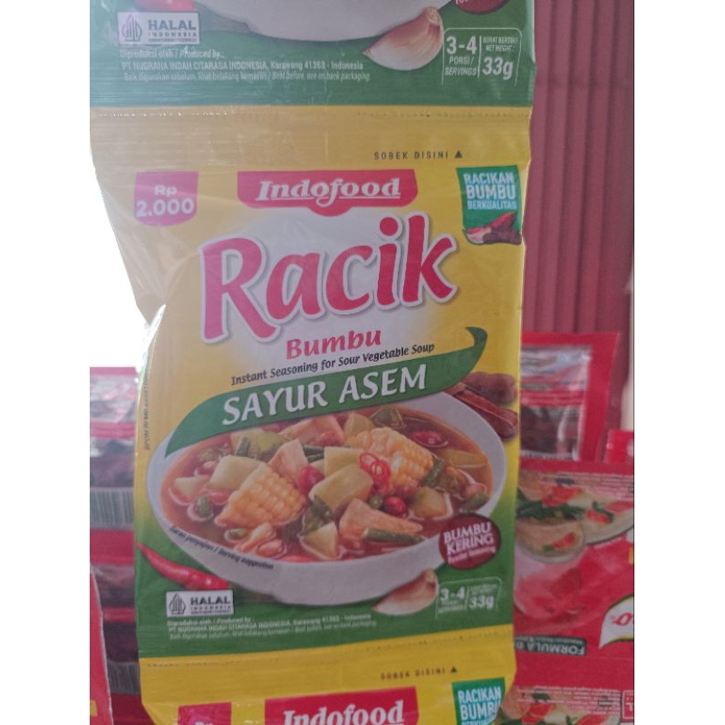 

Bumbu racik sayur asem