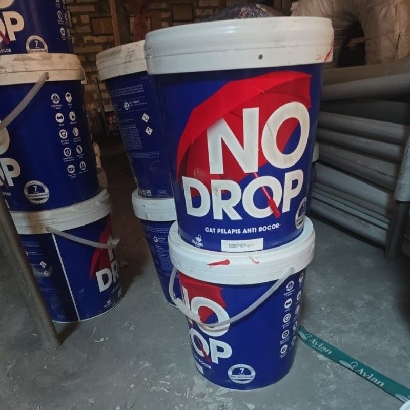 CAT NO DROP NODROP 20KG TEMBOK PELAPIS ANTI BOCOR WATERPROOF GENTENG SENG TALANG GALVALUM ASBES