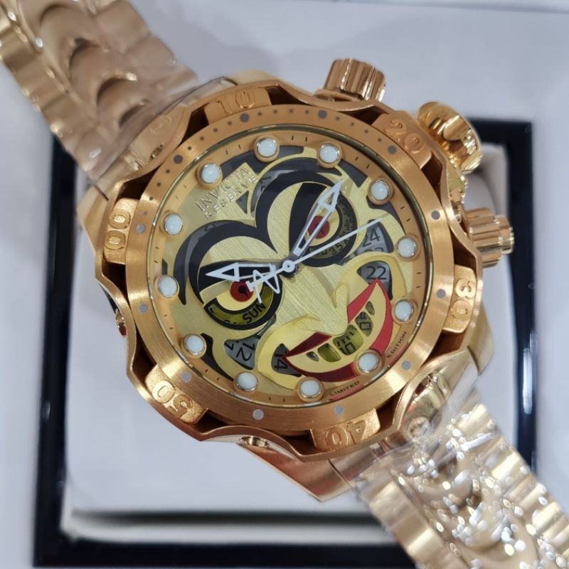 JAM TANGAN BIG MAN INVICTA JOKER | INVICTA BOLD JOKER VENOM ORI BM