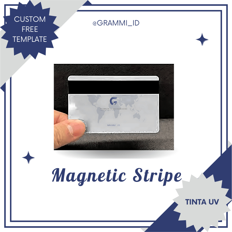 

Cetak Kartu strip MAGSTRIPE SMART CARD KARTU STANDAR murah