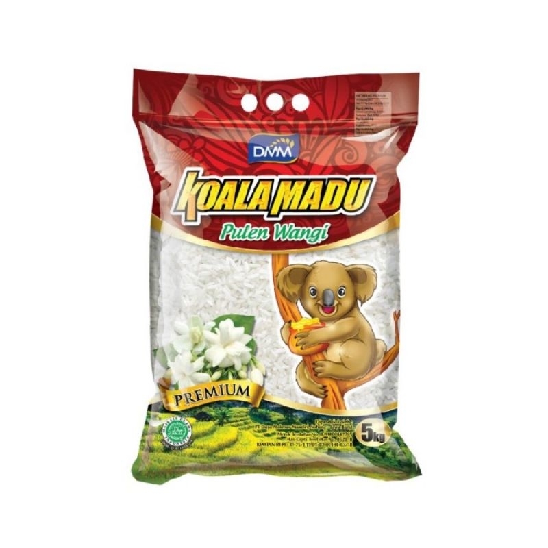 

Beras koala madu pulen merah 5kg