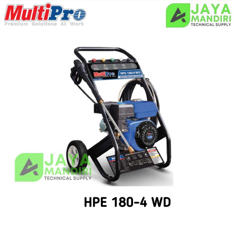 Alat Cuci Motor Mobil MULTIPRO HPE 180-4 BN High Pressure Jet Cleaner