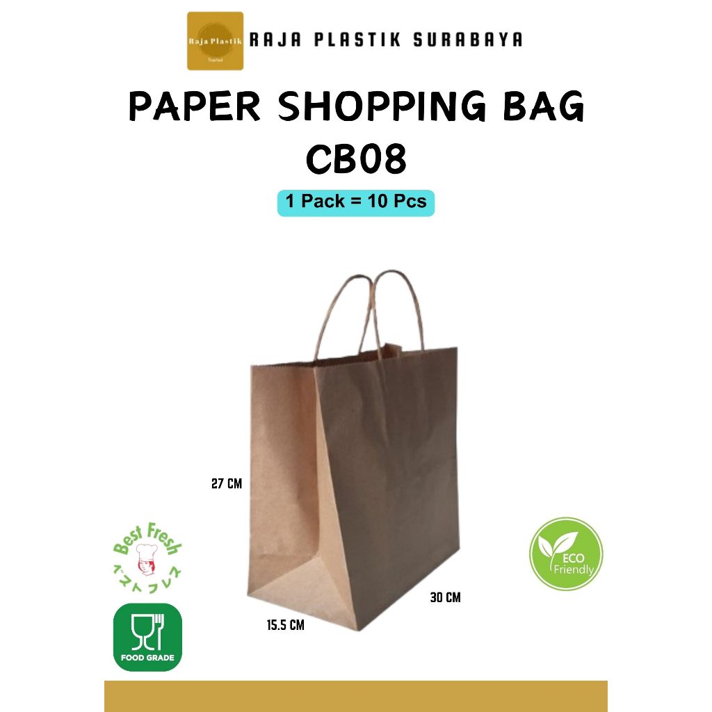

Paper Bag Shopping CB08 | Tas Shopping Paper | paper Shopping Bag