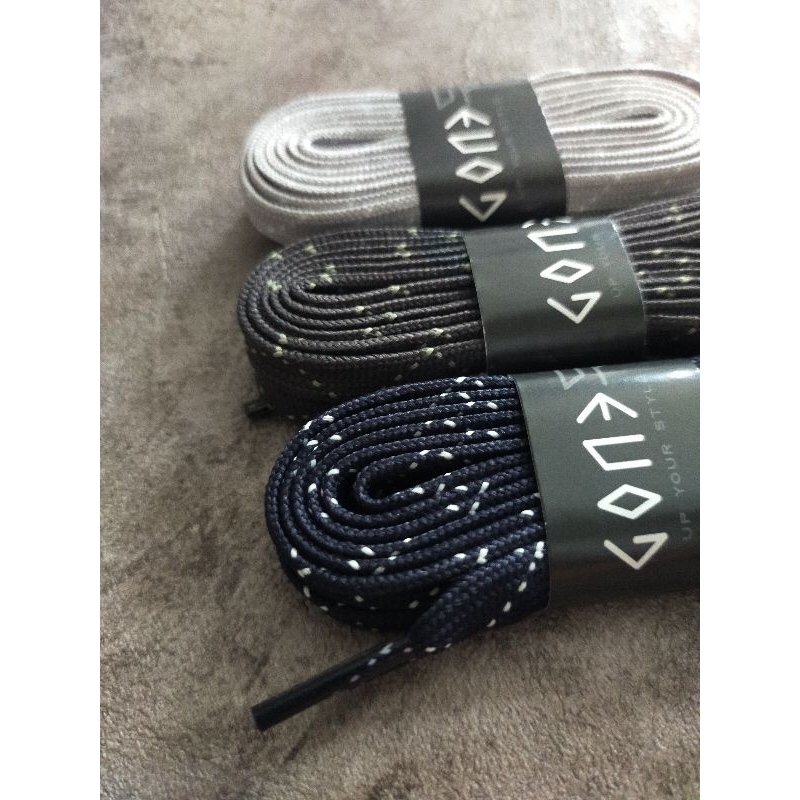 Tali Sepatu Flat Motif