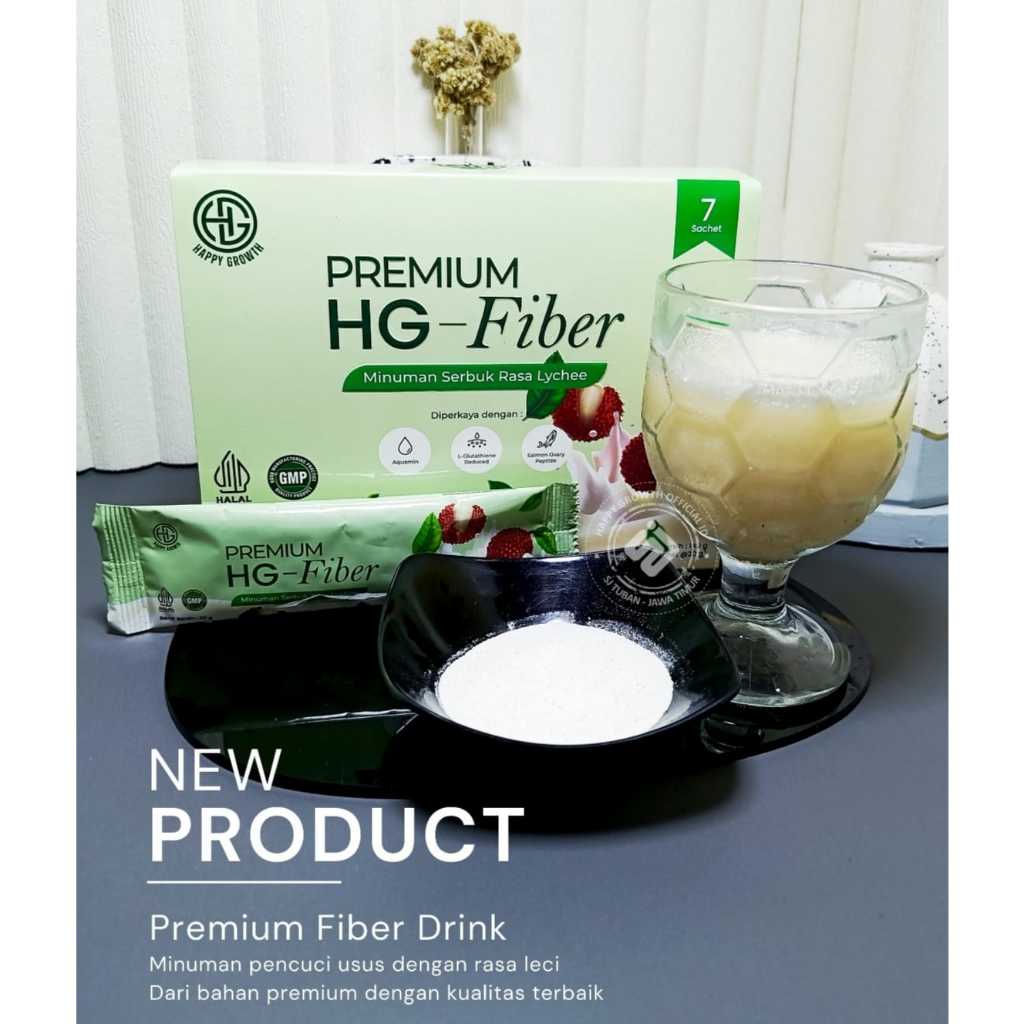 HG FIBER PREMIUM DOKCAY 100% ORIGINAL DETOX USUS