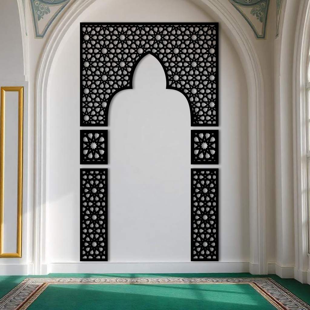 [Hiasan Dinding] ISLAMIC AESTHETIC SET WALL DECOR MIHRAB MUSHOLLA
