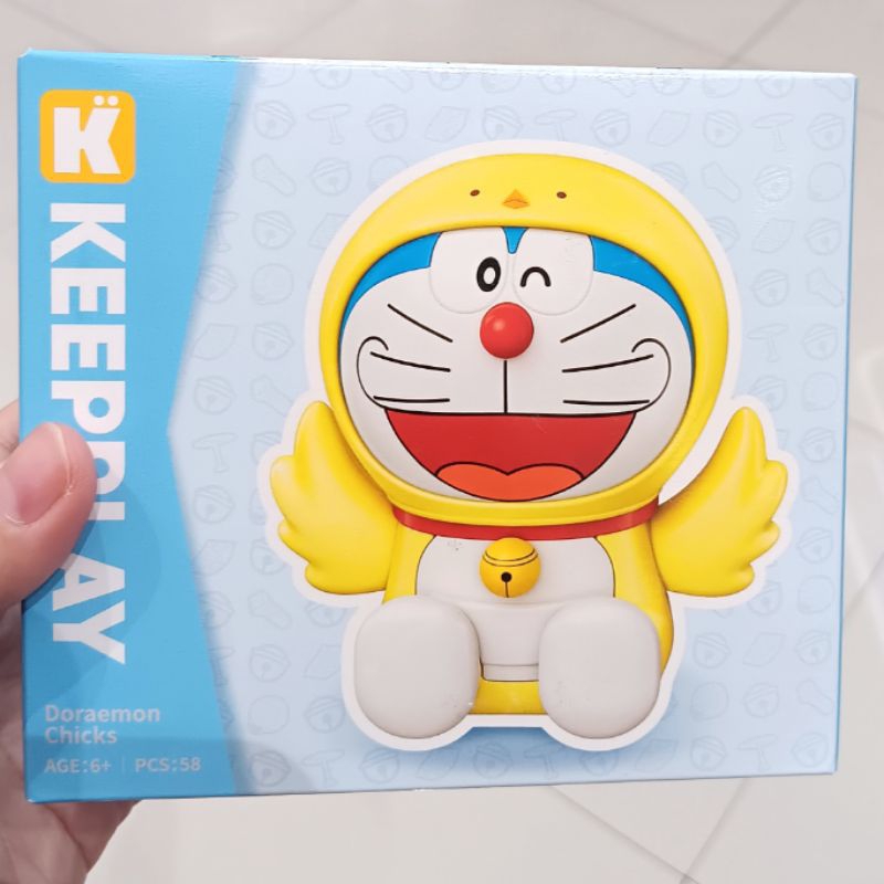 BRICK KEEPPLAY DORAEMON CHICKS / BRICK KEEPPLEY DORAEMON FUNNY / BRICK KEEPPLEY DORAEMON SKIING