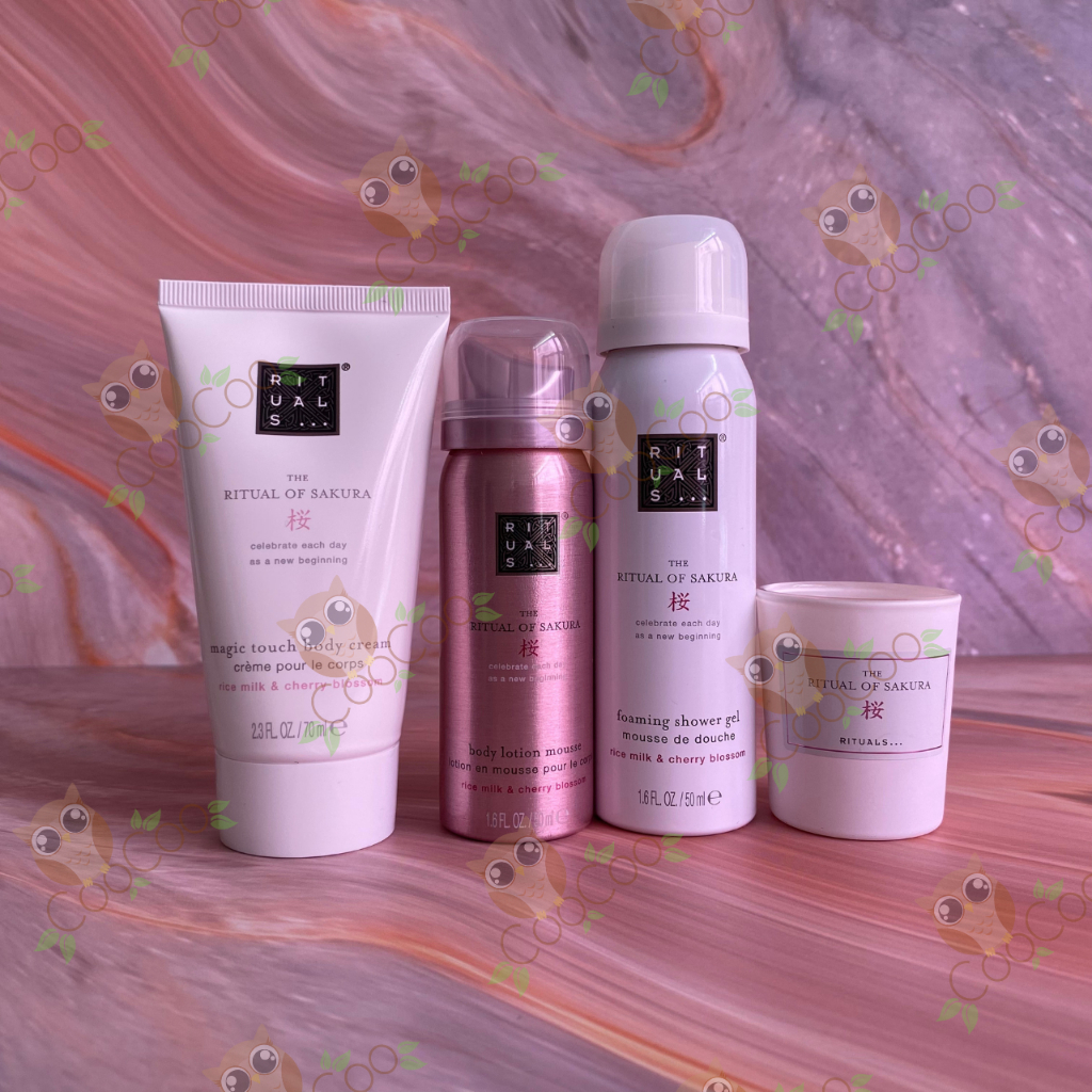 Rituals : The Ritual Of Sakura Floral Cherry Blossom & Rice Milk Collection