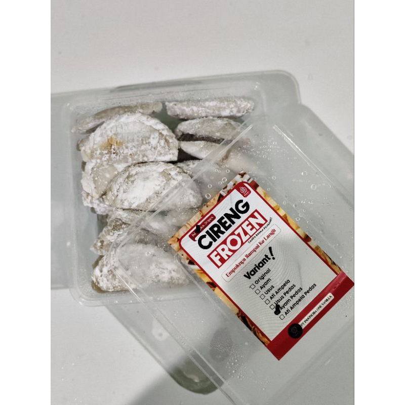 

Cireng Frozen - Varian Usus Pedas Isi 30 pcs