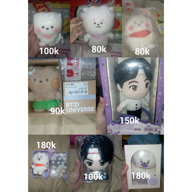 doll rj bt21 & TINYTAN JIN OFFICIAL