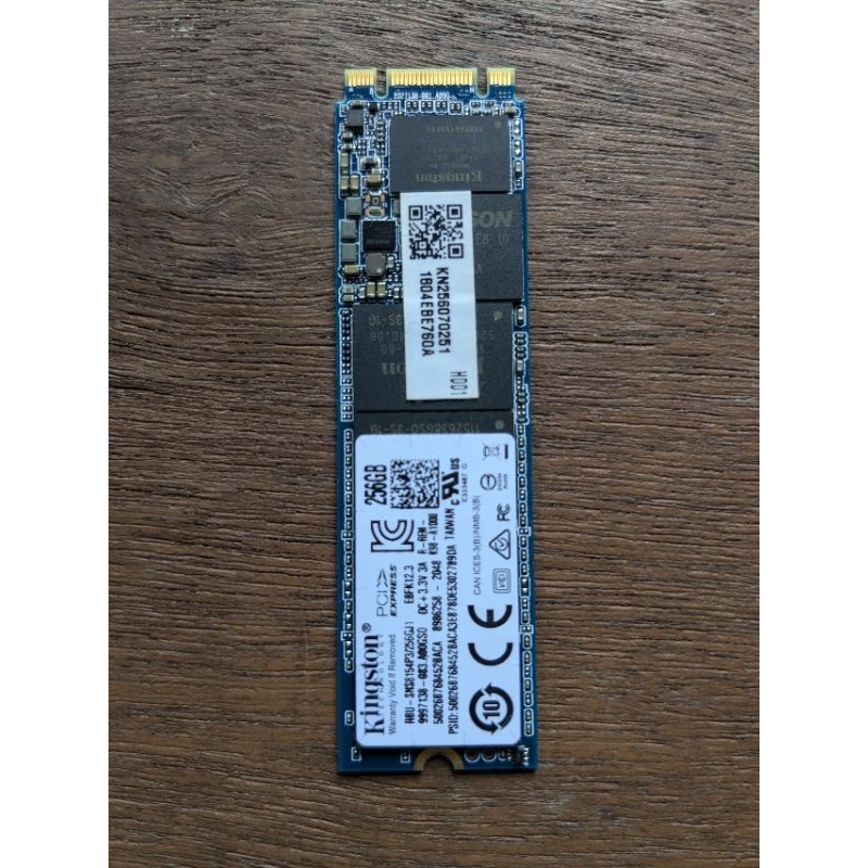 SSD M2 NVME Kingston 256gb