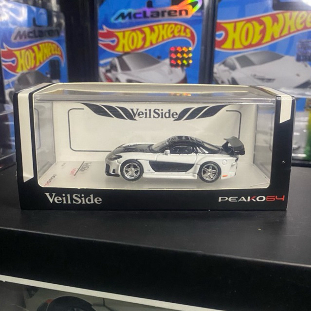 DIECAST MAZDA RX7 VEILSIDE Putih PEAKO 64 (unsealed)