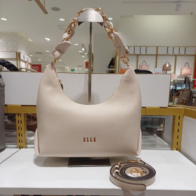 Tas Hobo Wanita ELLE 41659 Produk Terbaru Original Depstore Tas Shoulder Bag Bahu Selempang