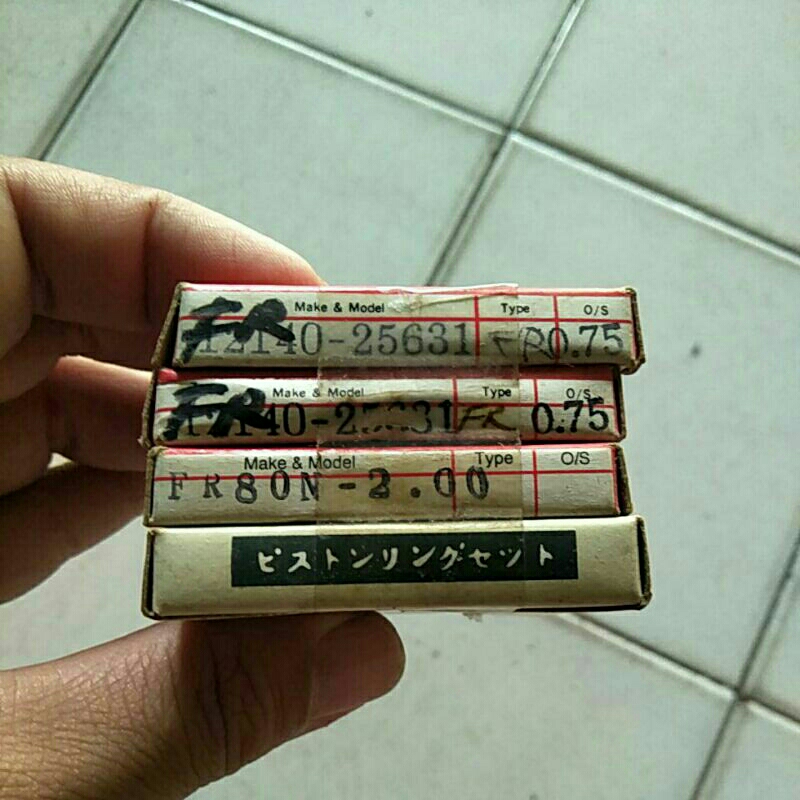 ring piston suzuki fr80