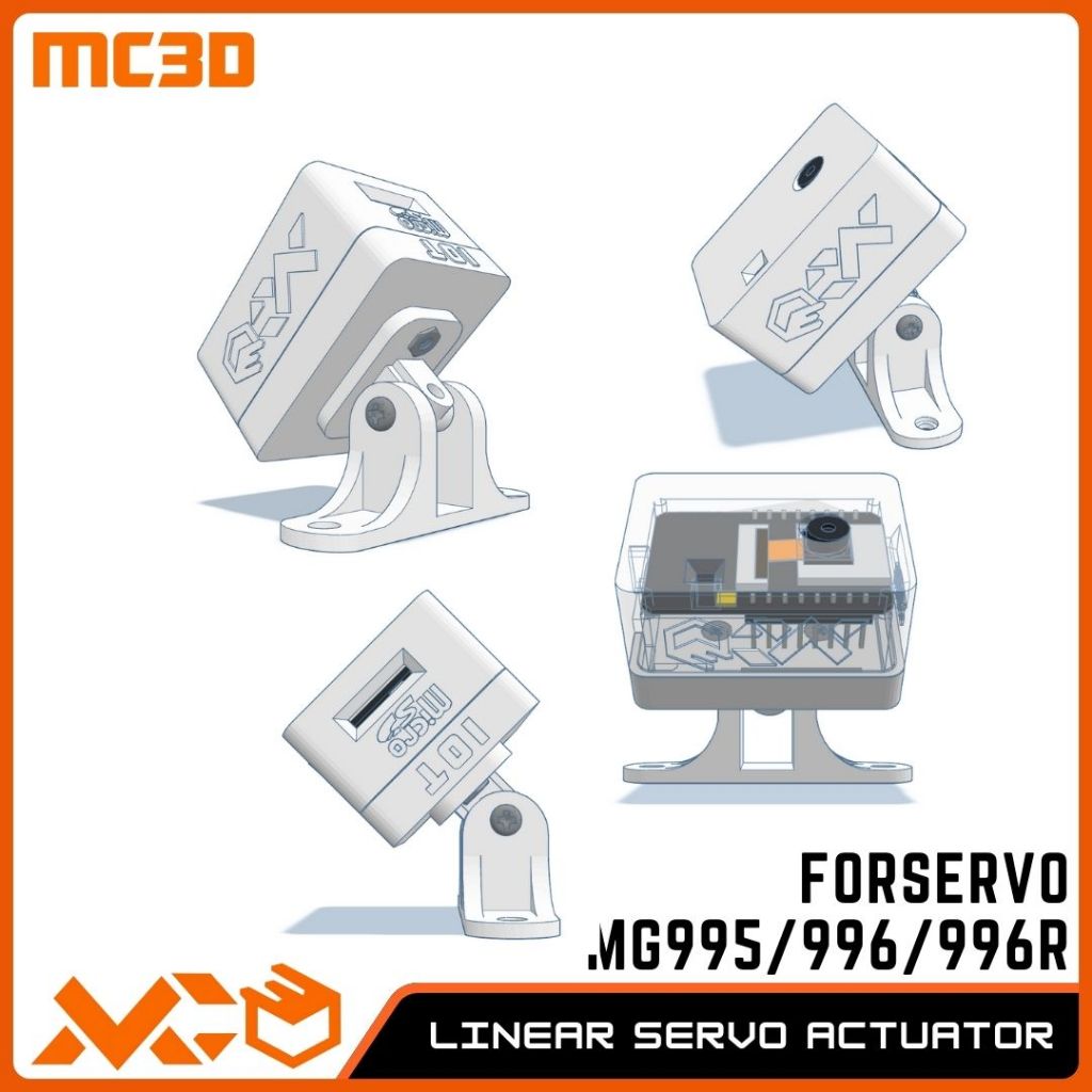 Lumiau_Boomaww Case Esp32 Cam Dan Shield Programer Box Housing Mounting Casing Esp Cam
