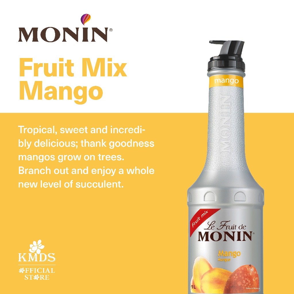 

MONIN PUREE FRUITMIX MANGO 1 LTR