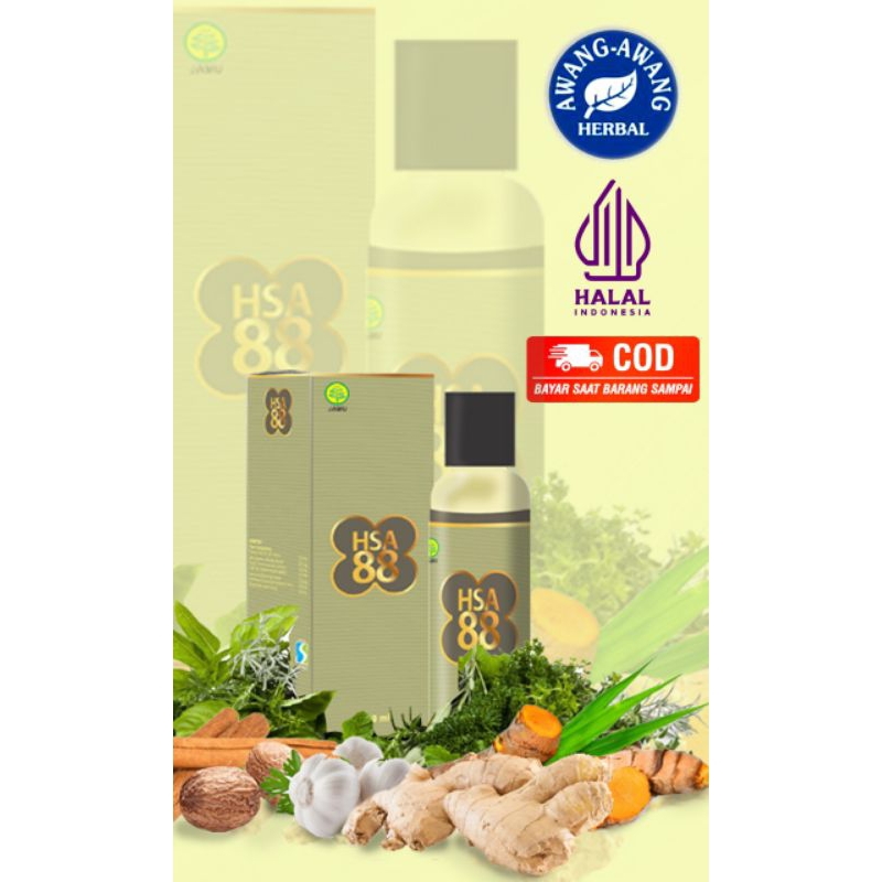 MINYAK HSA88 100ml (MINYAK GOSOK DAN PIJAT HSA 88)