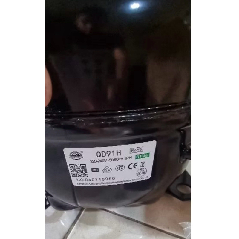 KOMPRESOR FREEZER/KULKAS QD91H | KOMPRESOR FREEZER/KULKAS 1/4PK R134