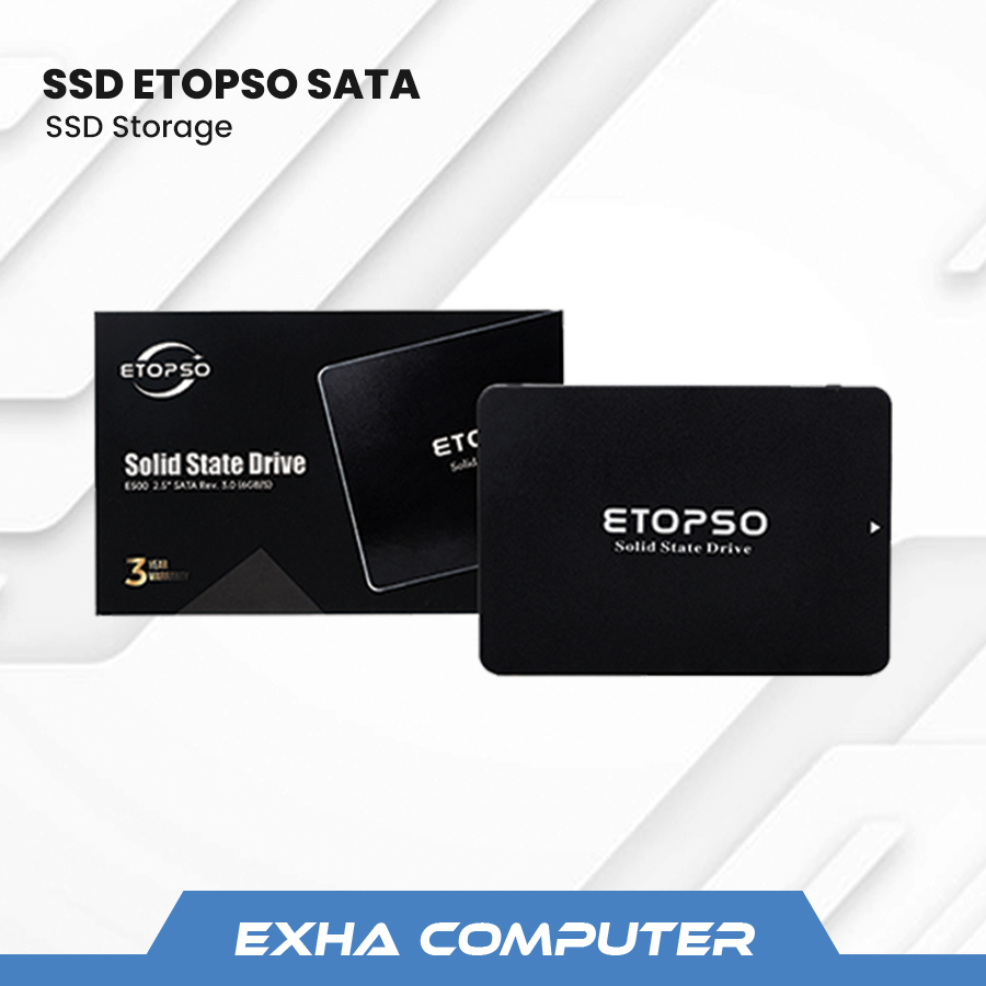 SSD Etopso 128GB 256GB 512GB 1TB SSD SATA III 2.5"