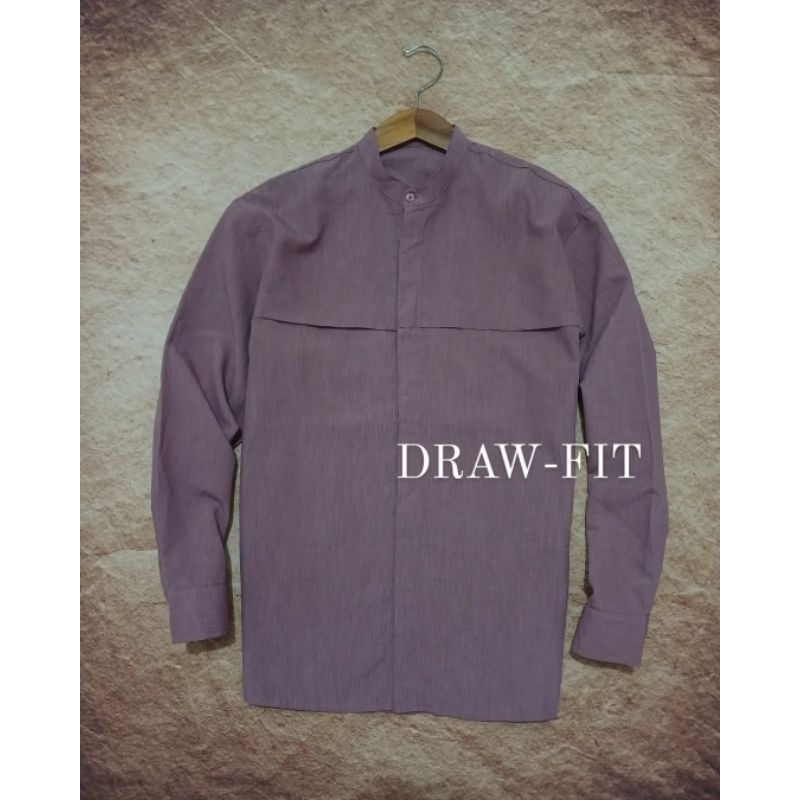 shirt draw fit bahan adem keren bekas second preloved