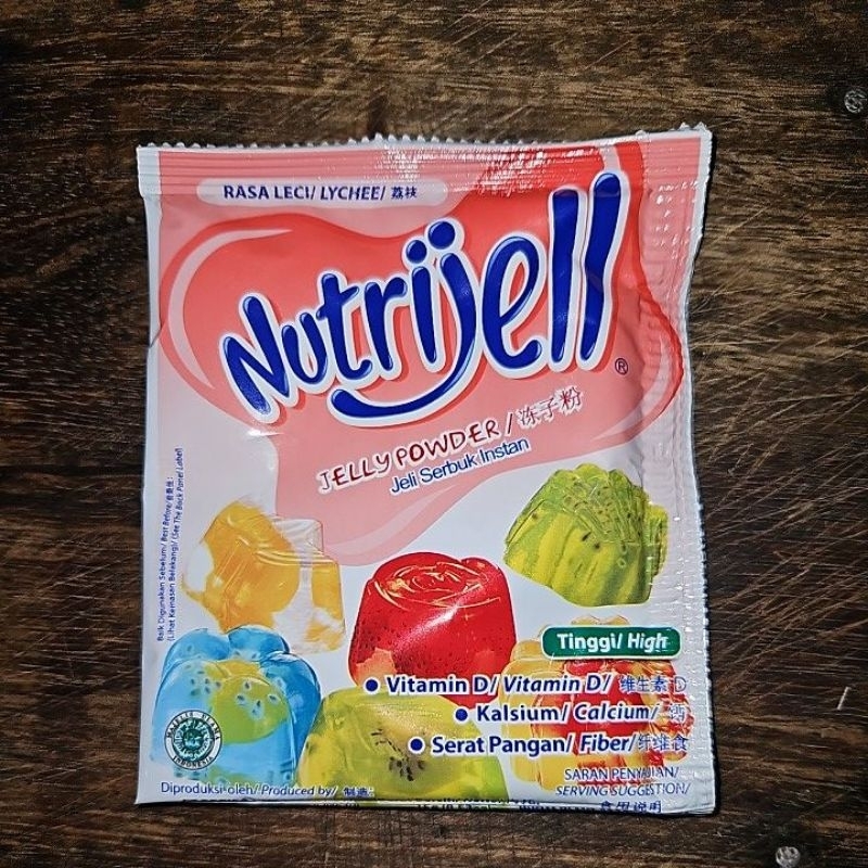 

NUTRIJELL Jeli Serbuk Instan Rasa Leci 15gr (1 Saset)