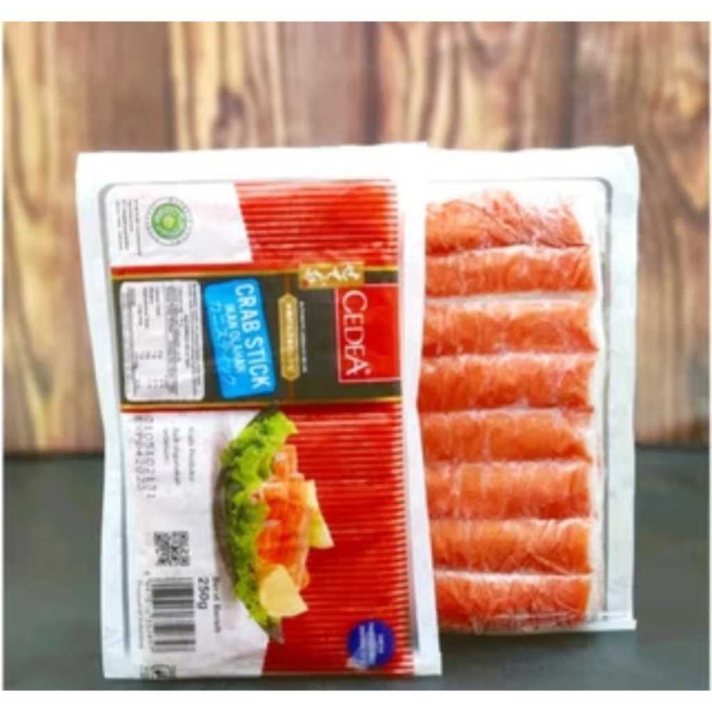 

CEDEA CRABSTIK 250 GRAM / CRAB STIK CEDEA/ KEPITING/ FROZEN