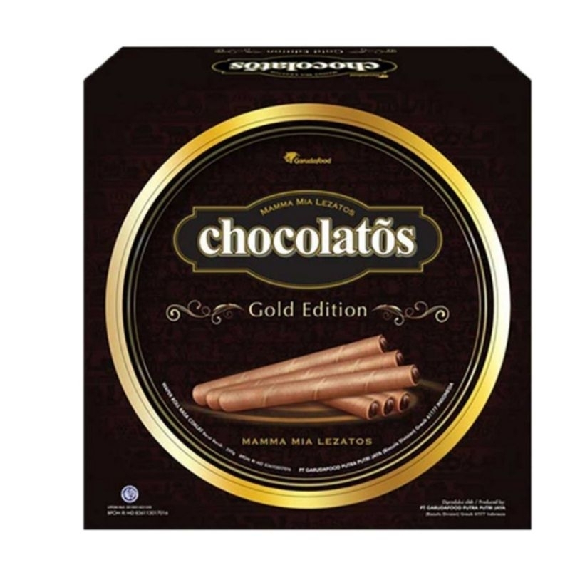 

chocolatos kemmasan kaleng bulat besar